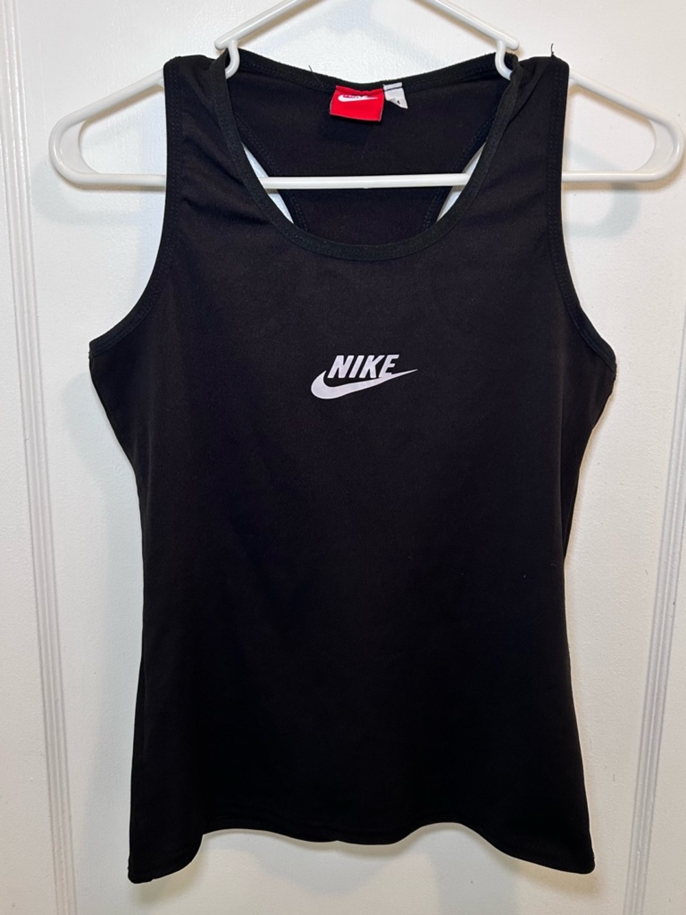 Nike Black Dri Fit Black Razorback Workout Athletic Tank Top Women’s Size M